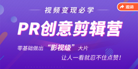 抖音赚钱必学的PR创意剪辑：零基础做出“影视级”大片，让人一看就忍不住为你点赞！-啄木鸟资源库