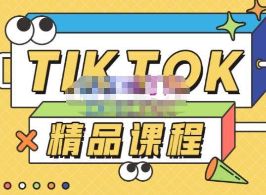 电商孵化中心·TikTok精品课程，教你玩转海外抖音，低成本创业，带您从0开始玩转TikTok-啄木鸟资源库