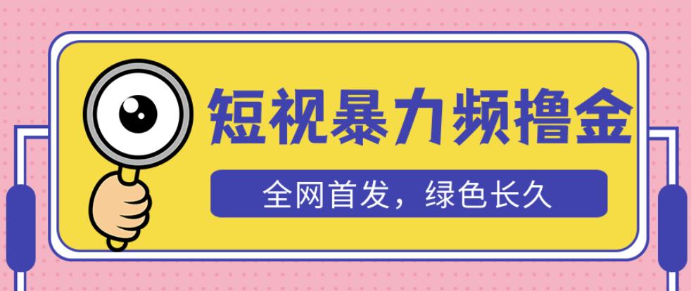 外面收费1680的短视频暴力撸金，日入300+长期可做，赠自动收款平台-啄木鸟资源库