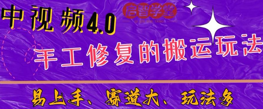 中视频4.0赛道：新手福音，一小时制作，三天过计划，7天看效果【揭秘】-啄木鸟资源库