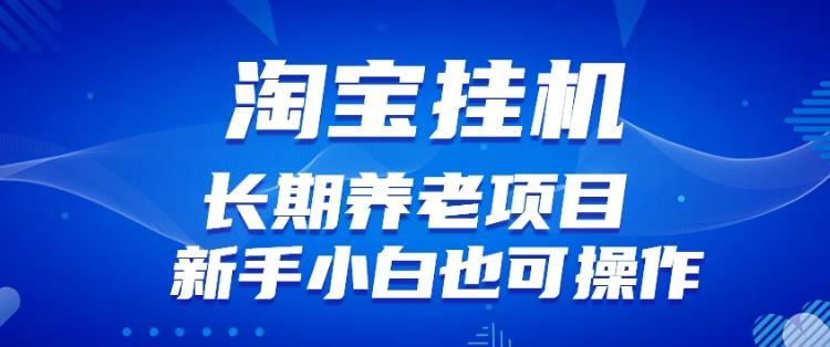 淘宝虚拟产品挂机项目（长期养老项目新手小白也可操作）【揭秘】【更新】-啄木鸟资源库