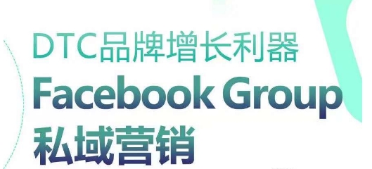 DTC品牌增长利器：Facebook Group私域营销策略-啄木鸟资源库