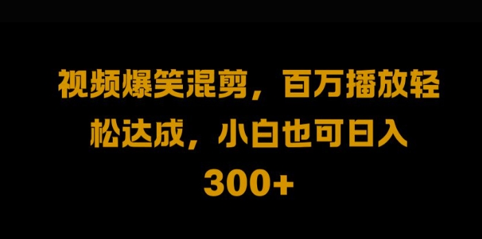 视频号零门槛，爆火视频搬运后二次剪辑，轻松达成日入1k【揭秘】-啄木鸟资源库