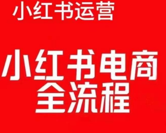 红薯电商实操课，小红书电商全流程-啄木鸟资源库