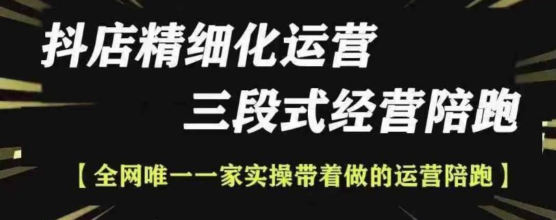 抖店精细化运营，非常详细的精细化运营抖店玩法（更新1229）-啄木鸟资源库